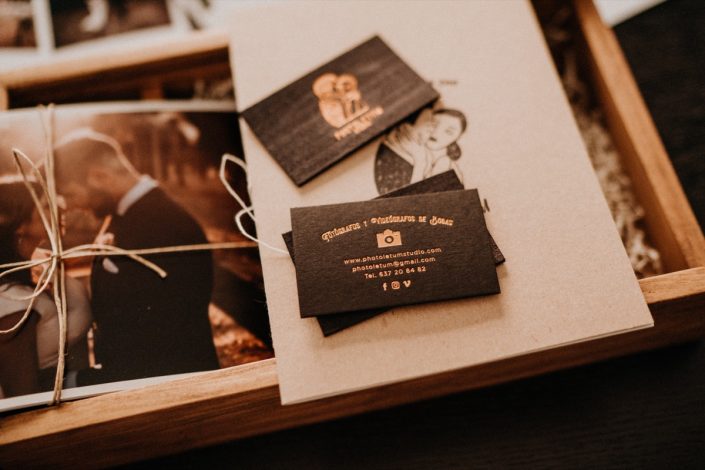 Packaging trabajo fotografía y vídeo de bodas en Toledo, fotógrafo y videógrafo de bodas en Toledo, Madrid y España Photoletum Studio