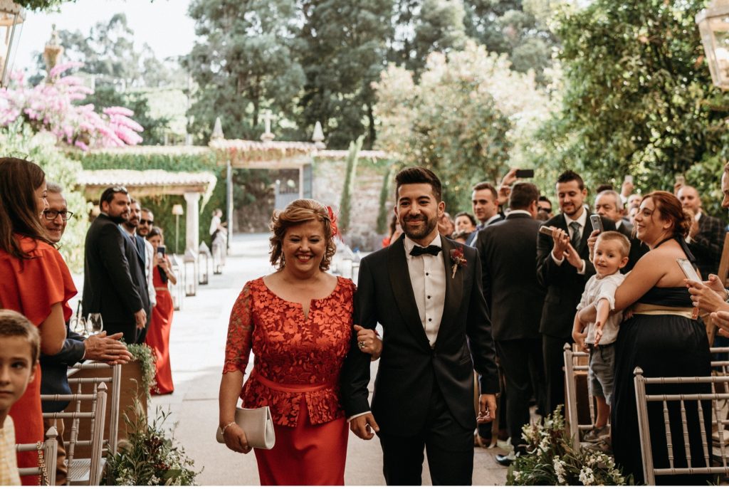 Boda en Pazo Señorans en Galicia fotógrafos y videógrafos de bodas en Toledo para toda España