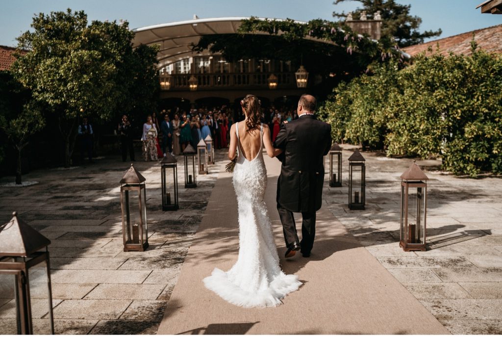 Boda en Pazo Señorans en Galicia fotógrafos y videógrafos de bodas en Toledo para toda España