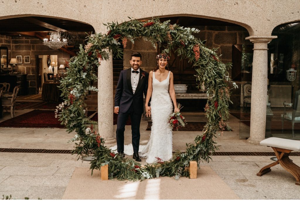 Boda en Pazo Señorans en Galicia fotógrafos y videógrafos de bodas en Toledo para toda España