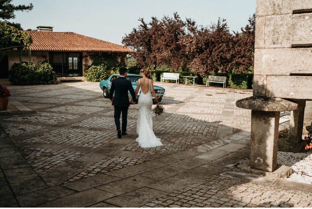 Boda en Pazo Señorans en Galicia fotógrafos y videógrafos de bodas en Toledo para toda España