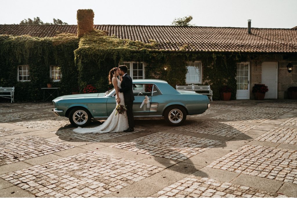 Boda en Pazo Señorans en Galicia fotógrafos y videógrafos de bodas en Toledo para toda España