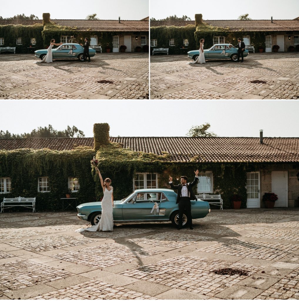 Boda en Pazo Señorans en Galicia fotógrafos y videógrafos de bodas en Toledo para toda España