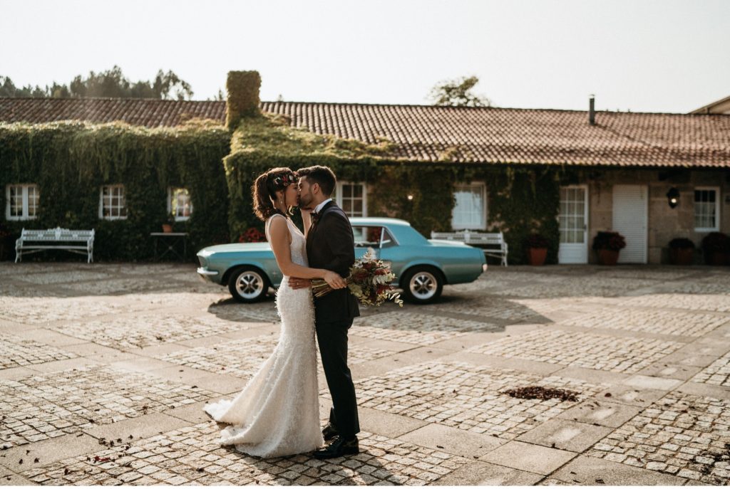 Boda en Pazo Señorans en Galicia fotógrafos y videógrafos de bodas en Toledo para toda España