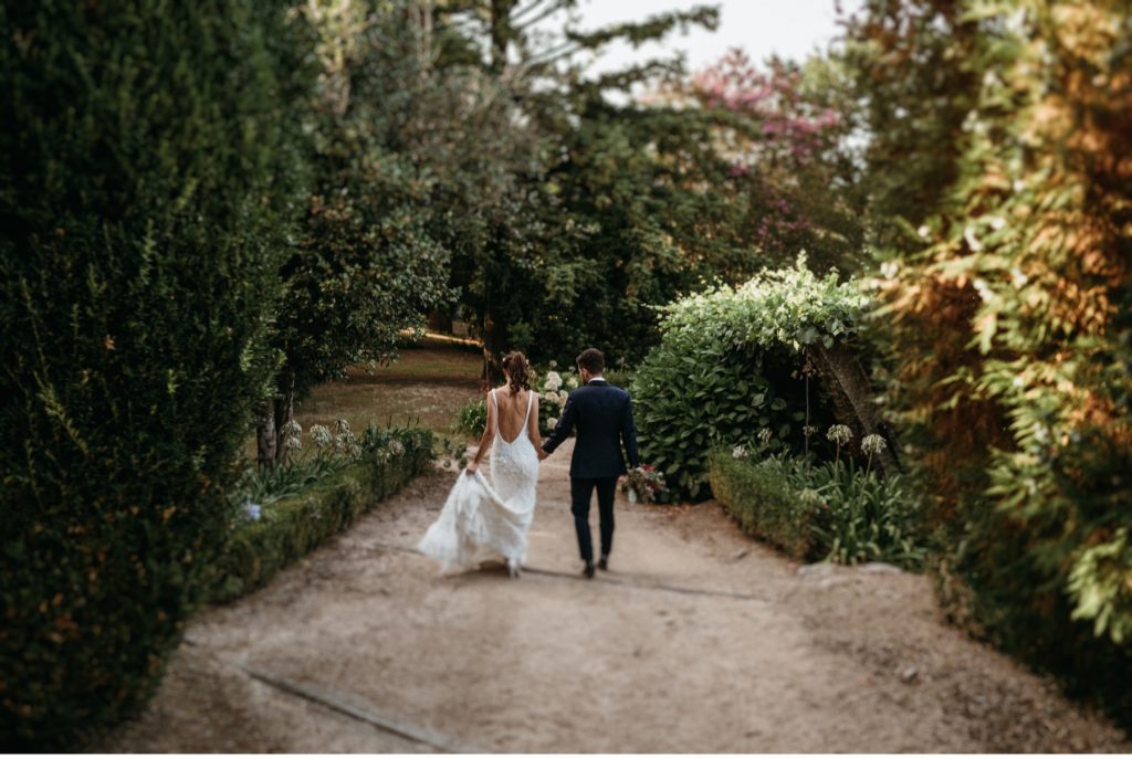 Boda en Pazo Señorans en Galicia fotógrafos y videógrafos de bodas en Toledo para toda España