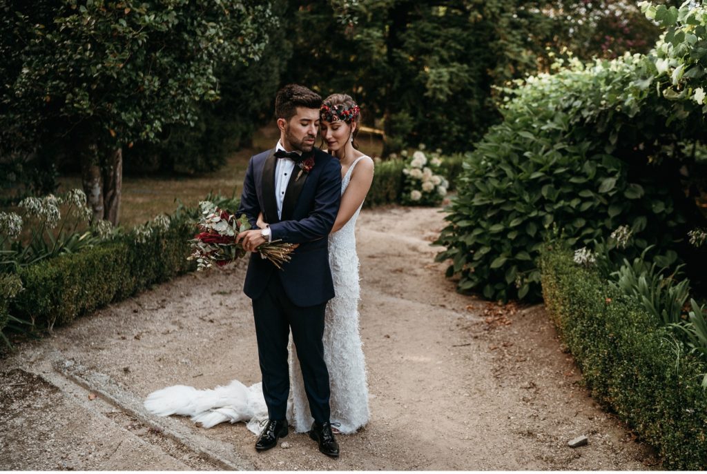 Boda en Pazo Señorans en Galicia fotógrafos y videógrafos de bodas en Toledo para toda España