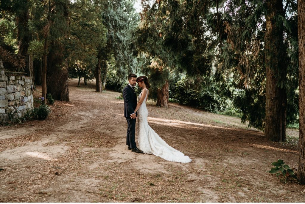 Boda en Pazo Señorans en Galicia fotógrafos y videógrafos de bodas en Toledo para toda España