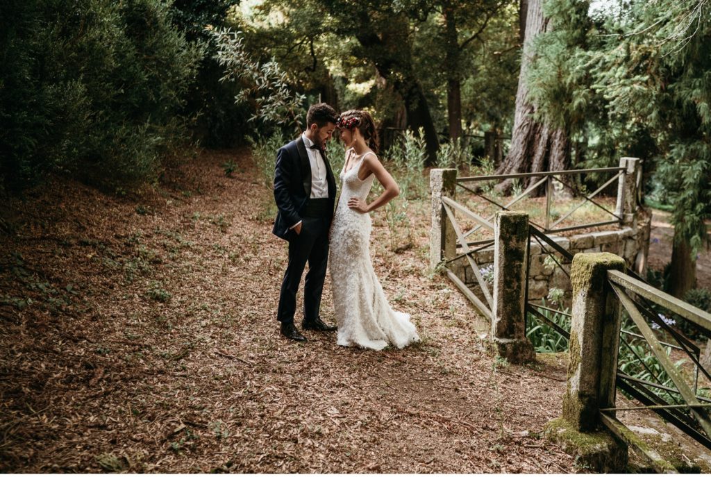 Boda en Pazo Señorans en Galicia fotógrafos y videógrafos de bodas en Toledo para toda España