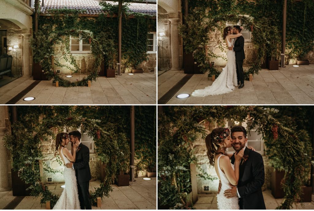 Boda en Pazo Señorans en Galicia fotógrafos y videógrafos de bodas en Toledo para toda España