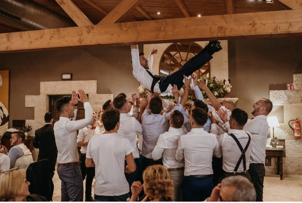 Boda en Pazo Señorans en Galicia fotógrafos y videógrafos de bodas en Toledo para toda España