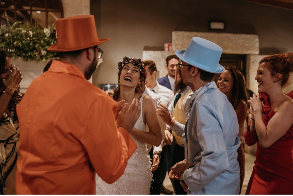 Boda en Pazo Señorans en Galicia fotógrafos y videógrafos de bodas en Toledo para toda España