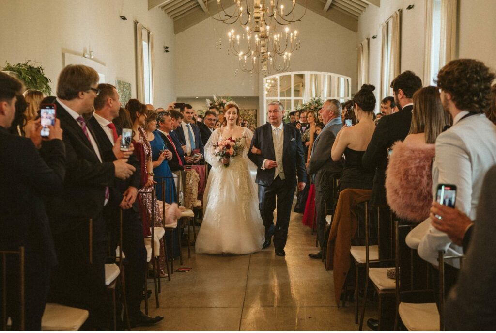 Foto vídeo boda Finca Las Margas ceremonia civil novios