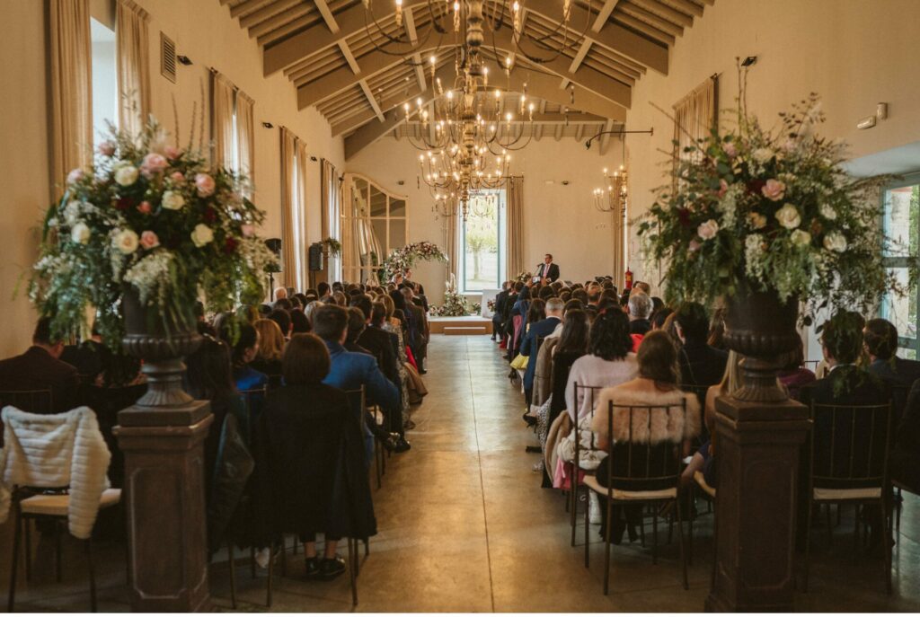 Foto vídeo boda Finca Las Margas ceremonia civil novios