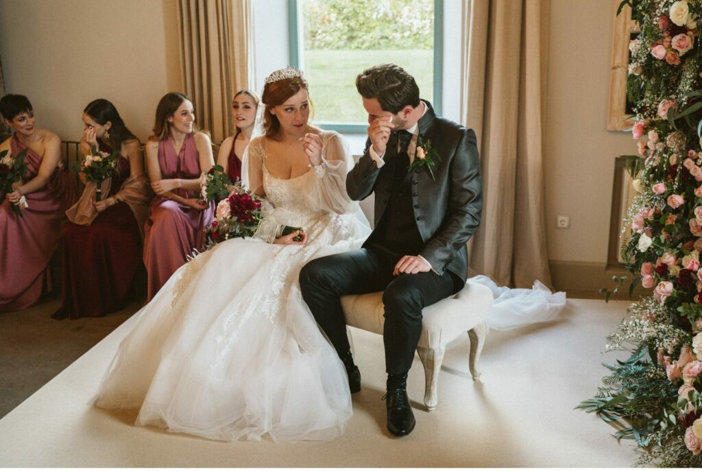 Foto vídeo boda Finca Las Margas ceremonia civil novios