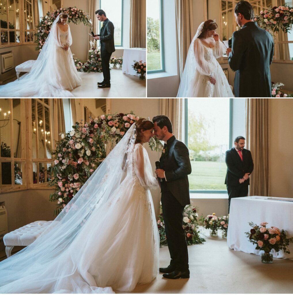 Foto vídeo boda Finca Las Margas ceremonia civil novios