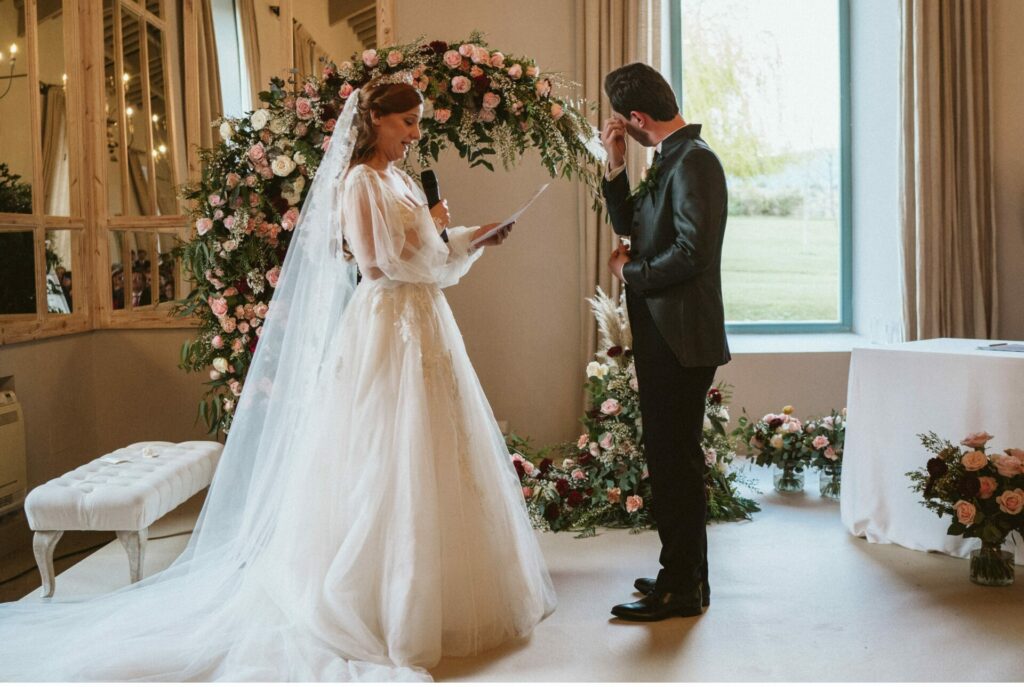 Foto vídeo boda Finca Las Margas ceremonia civil novios