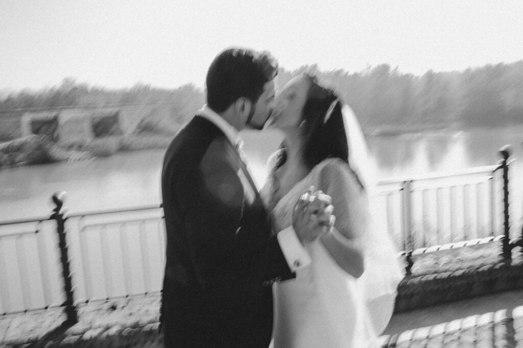 foto novios sesion boda blanco & Negro fotografía toledo
